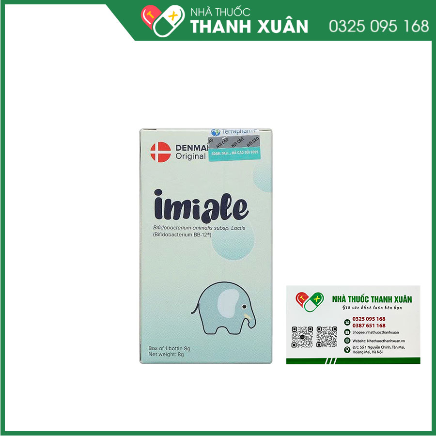 Imiale giúp bổ sung lợi khuẩn
